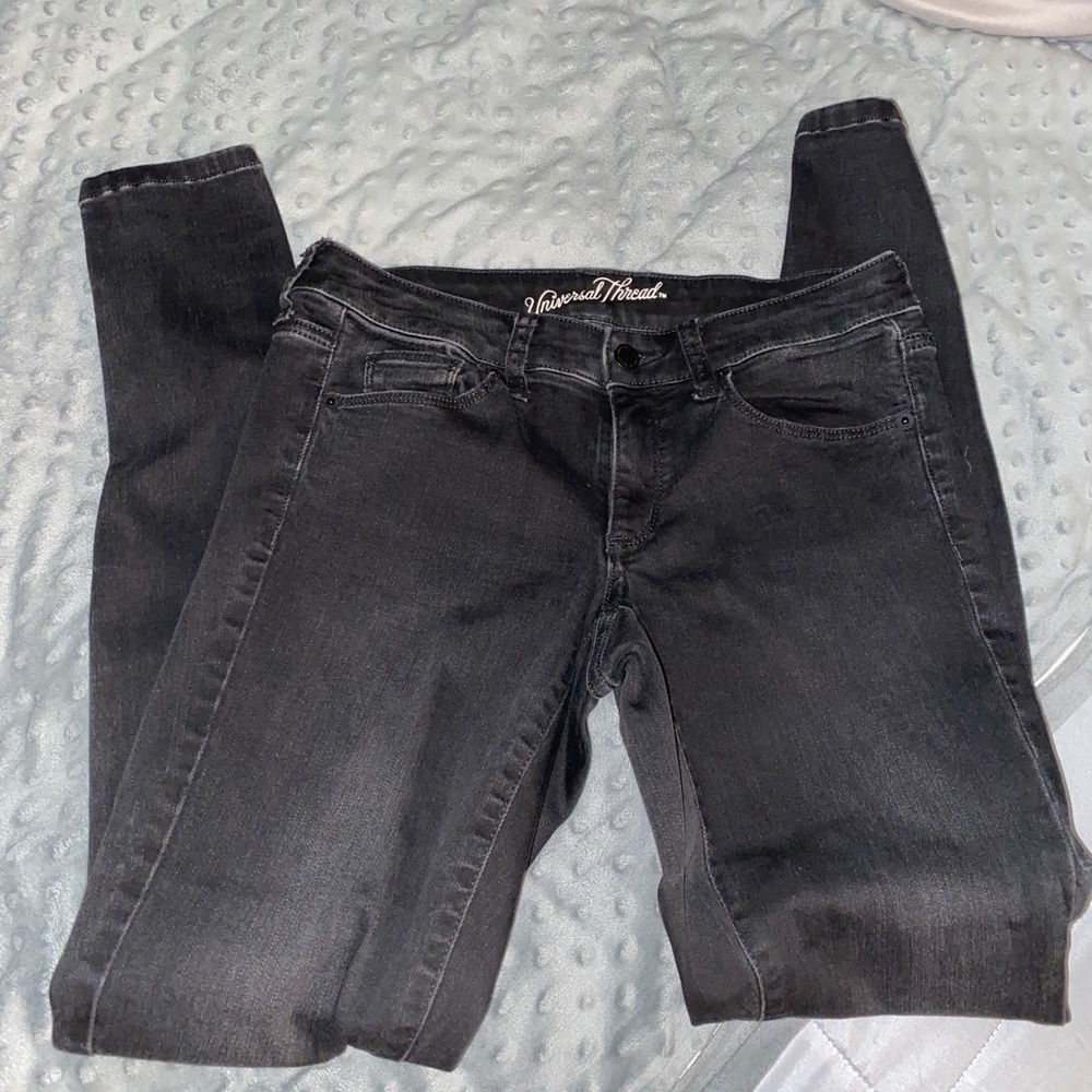 Black skinny jeans